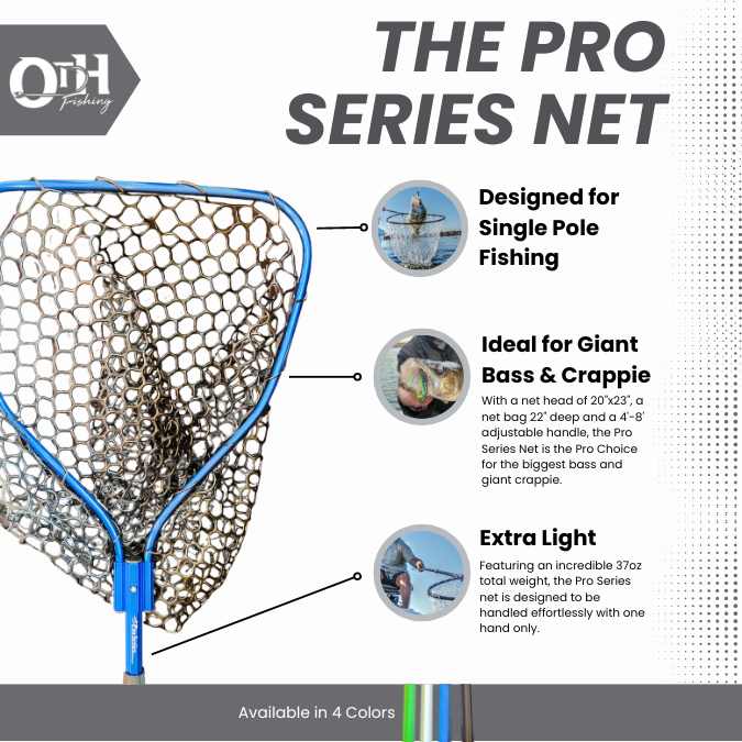 The Pro Series Net by OTH Fishing- Blue