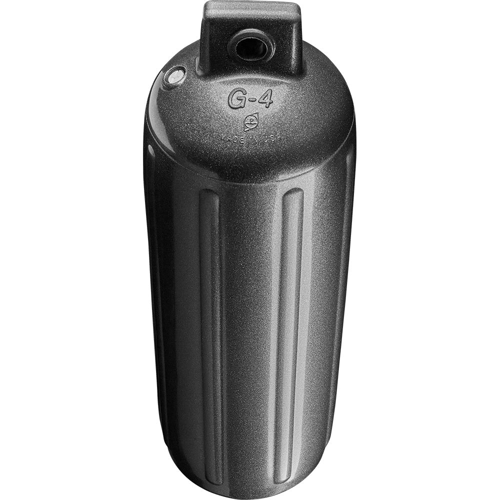 Polyform G-4 Twin Eye Fender 6.5" x 22" - Metallic Graphite [G-4 METALLIC GRAPHITE]