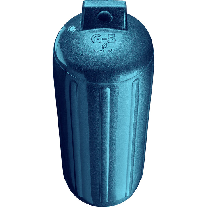 Polyform G-5 Twin Eye Fender 8.8" x 26.8" - Metallic Blue [G-5 METALLIC BLUE]