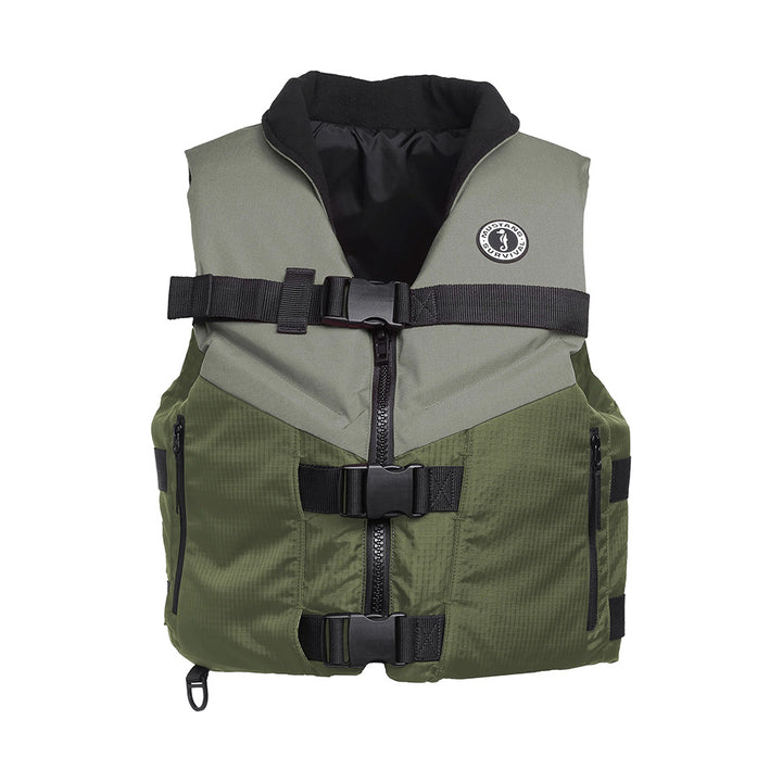 Mustang Accel Foam Vest - Green/Grey - XL [MV4627-833-XL]