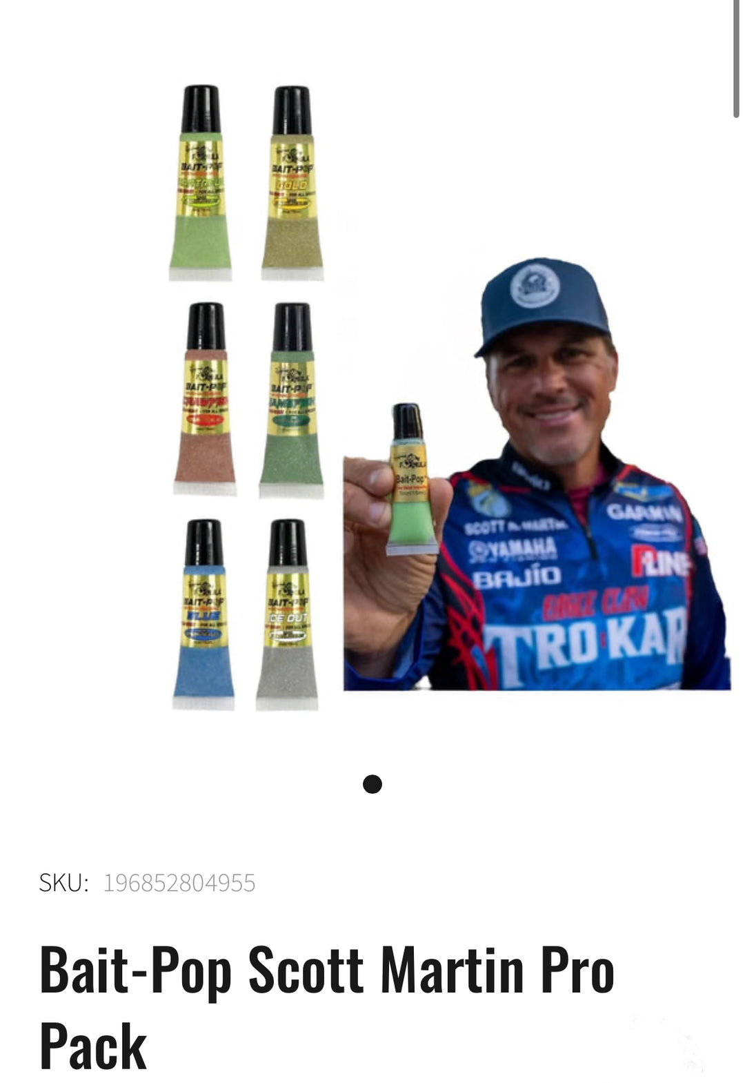 Bait-pop Scott Martin Pro Pack
