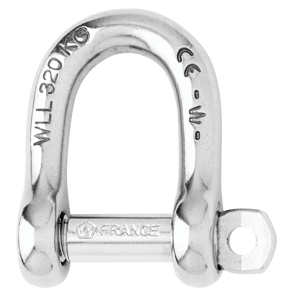 Wichard Self-Locking D Shackle - Diameter 4mm - 5/32" [1201W]