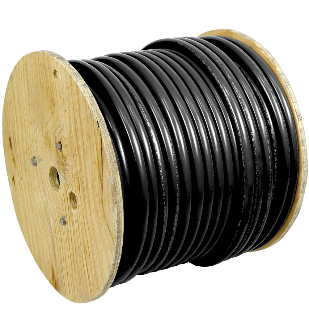 Pacer Black 2 AWG Battery Cable - 250  [WUL2BK-250]