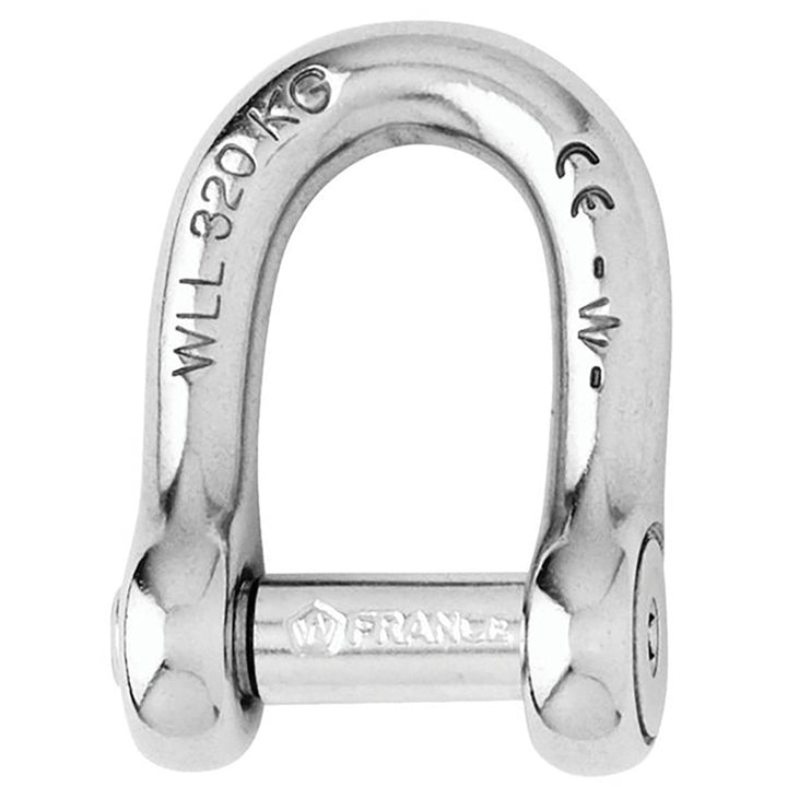 Wichard Self-Locking Allen Head Pin D Shackle - 10mm Diameter - 13/32" [1305W]