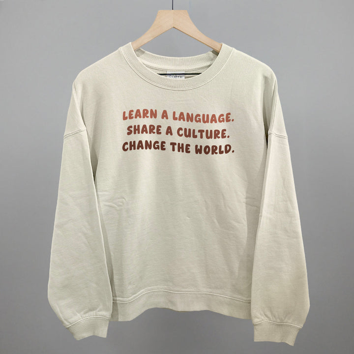 Learn A Language, Share A Culture, Change The World
