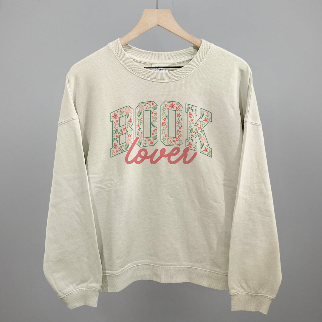 Book Lover Floral Arch + Script