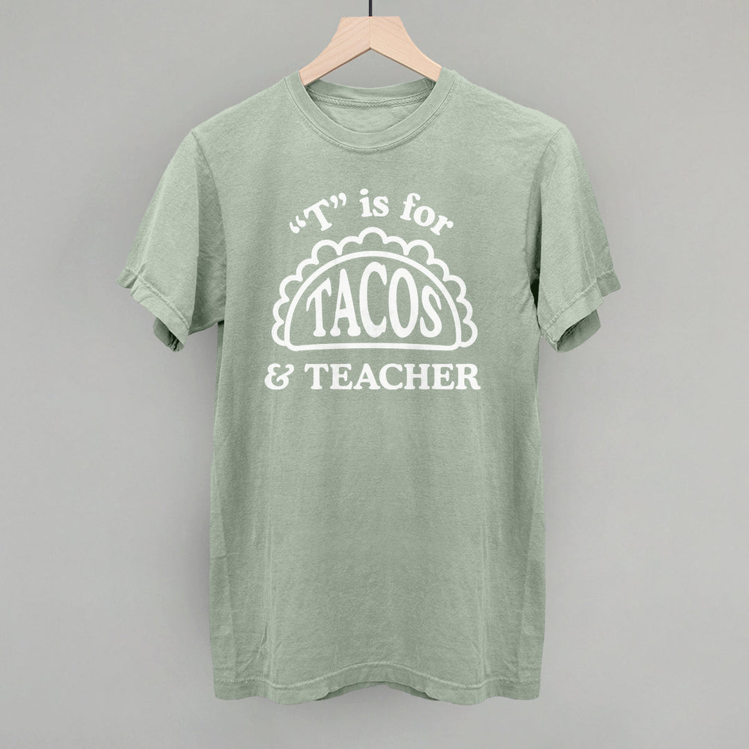 T is for Tacos and Teacher (Red and Green)