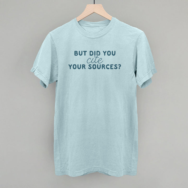 But Did You Cite Your Sources?