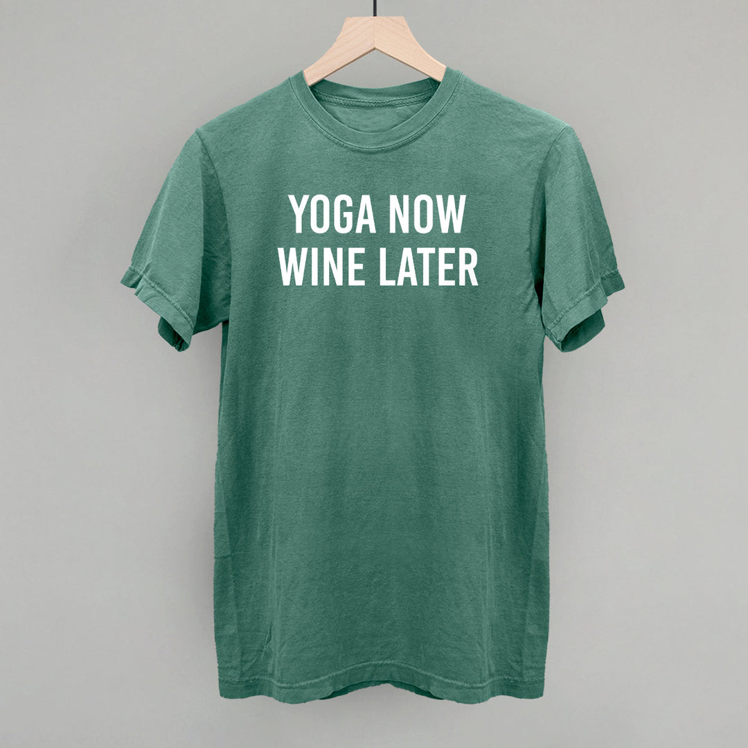 Yoga Now Wine Later