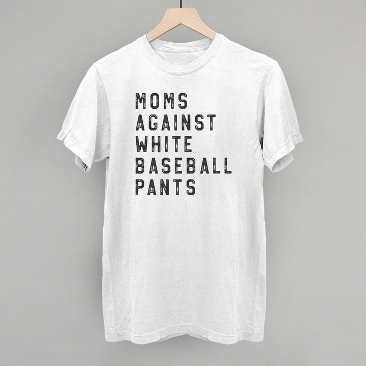 Moms Against White Baseball Pants