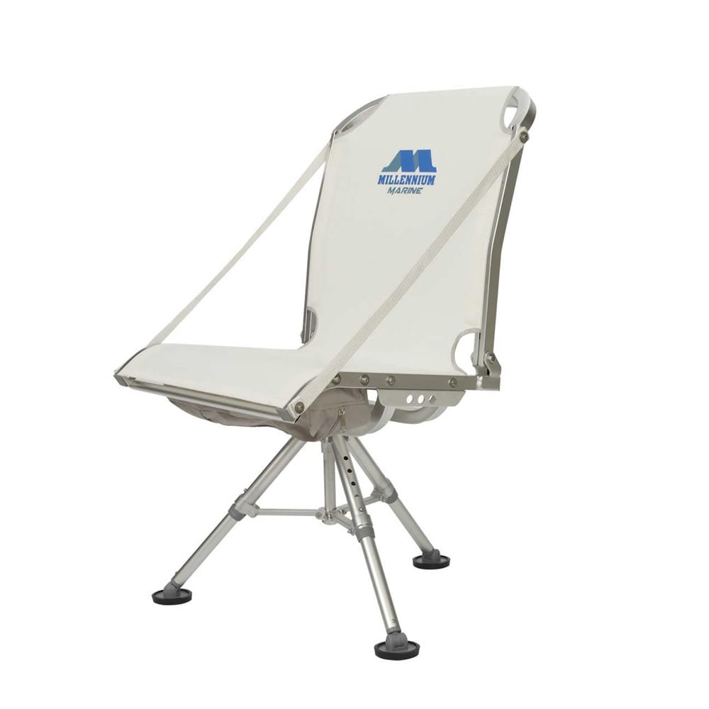 MILLENNIUM MARINE Marine Deck Chair – D-100 (white)