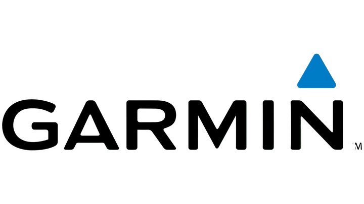 Garmin logo on a green background