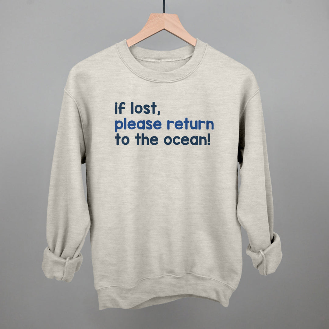 If Lost, Please Return To The Ocean (Text Only)