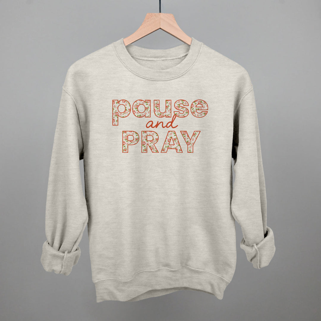 Pause And Pray Floral