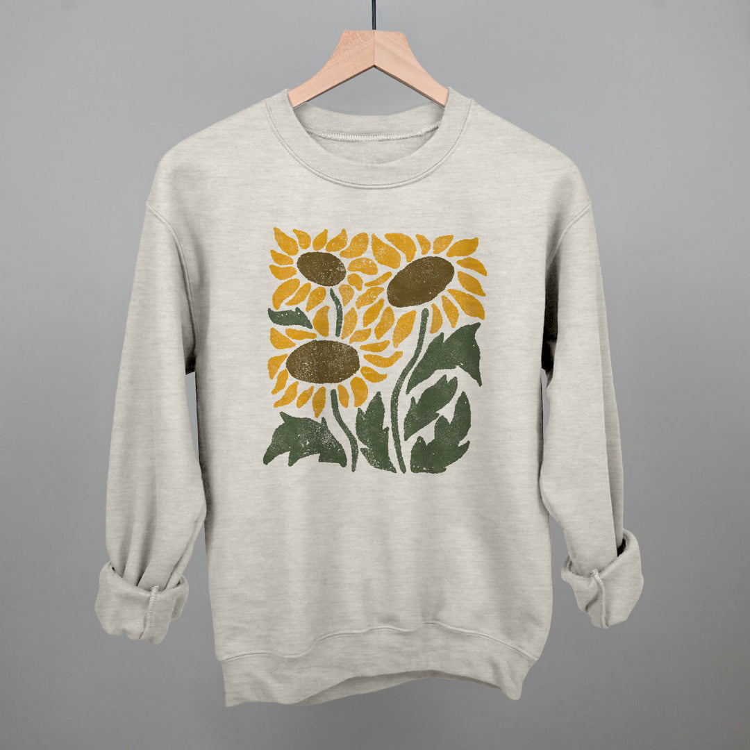 Abstract Sunflowers