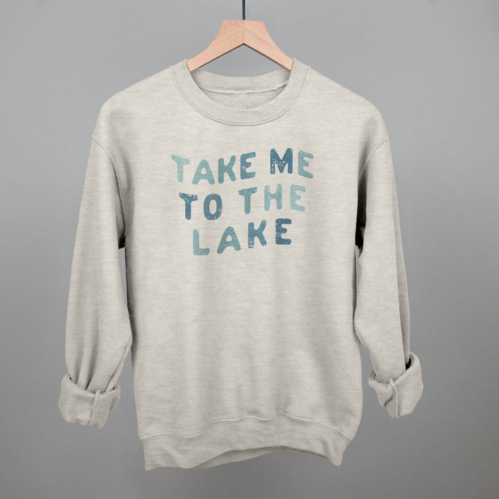 Take Me To The Lake Distressed
