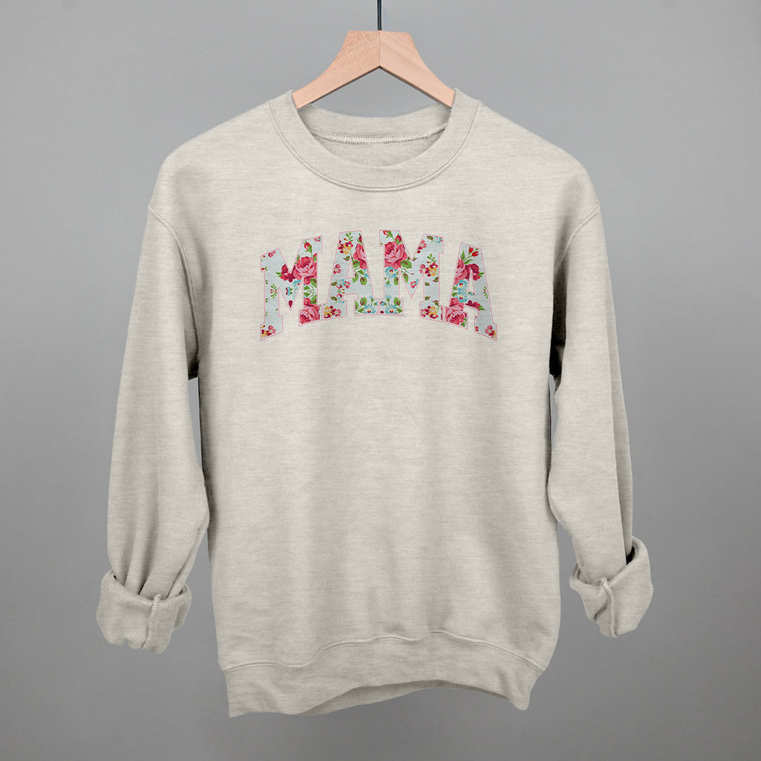 Mama (Block Letter Floral)