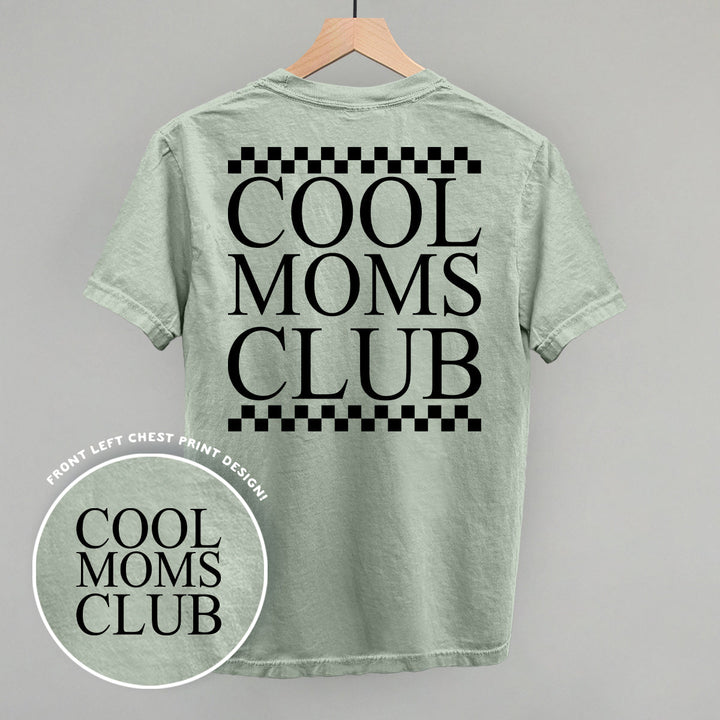 Cool Moms Club Checkered (Back Print)
