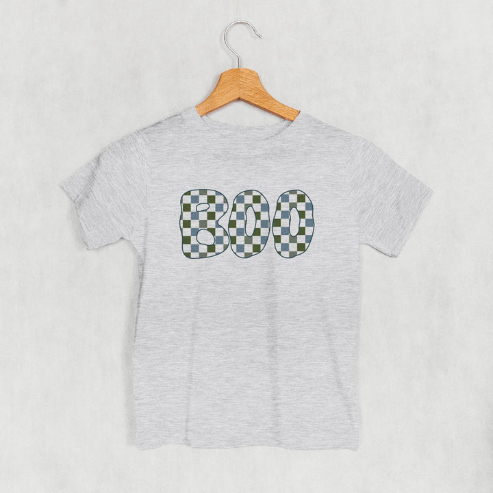 Boo Checkered (Blue & Green) (Kids)
