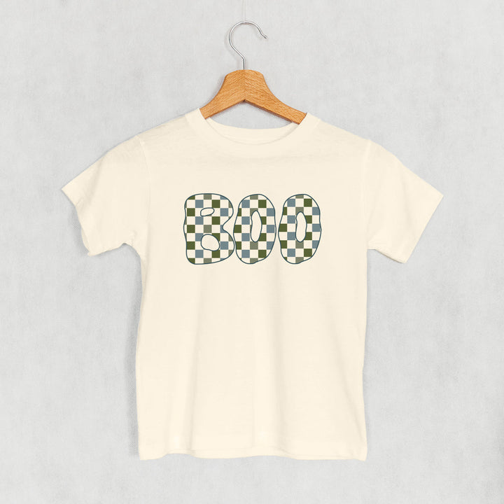 Boo Checkered (Blue & Green) (Kids)