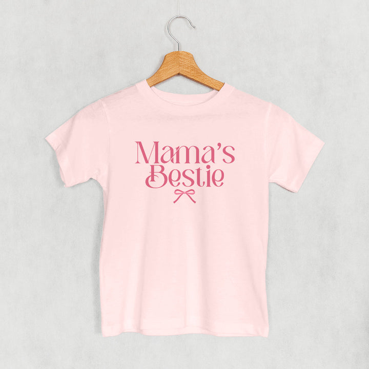 Mama's Bestie Pink Bow (Kids)