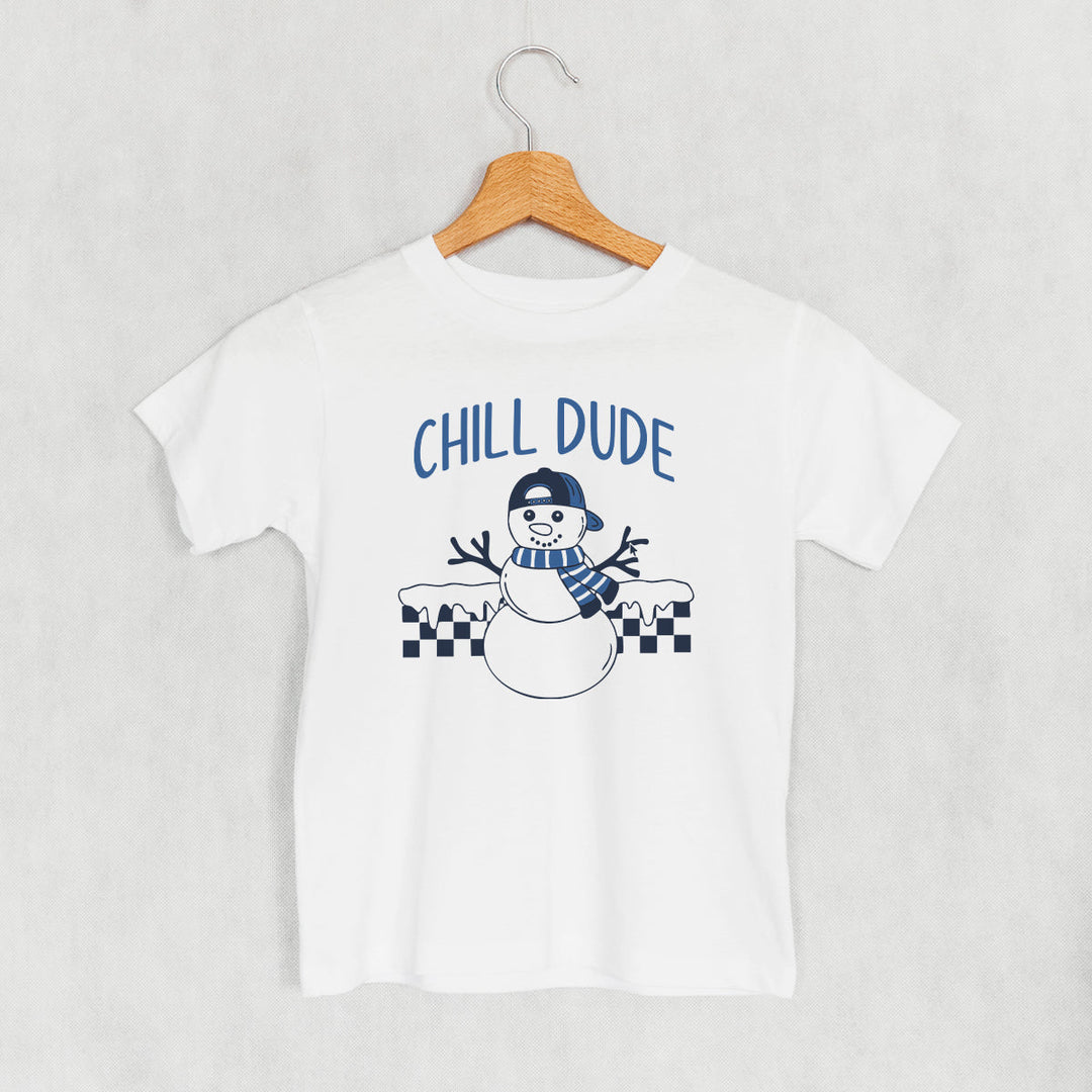 Chill Dude Snowman Doodle (Kids)