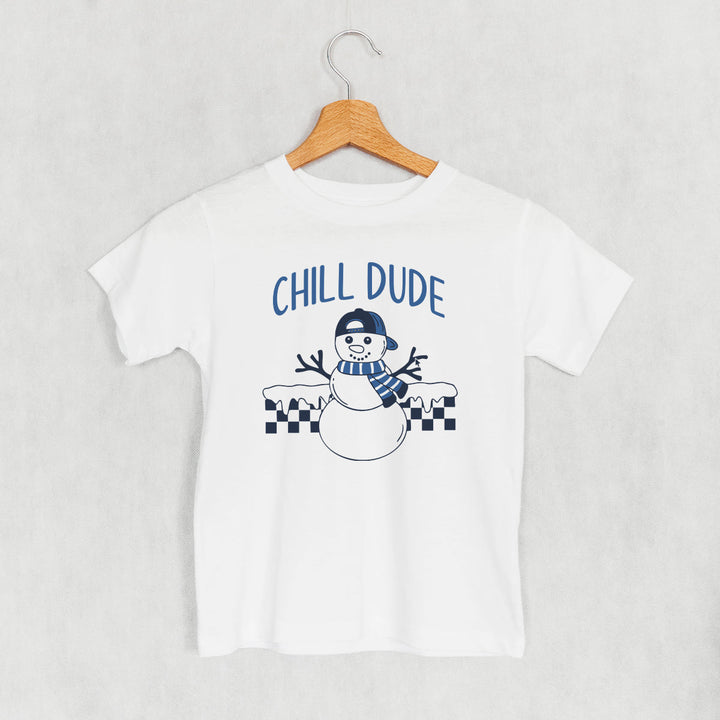 Chill Dude Snowman Doodle (Kids)