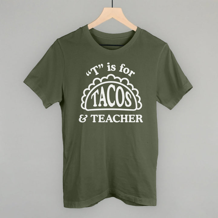T is for Tacos and Teacher (Red and Green)