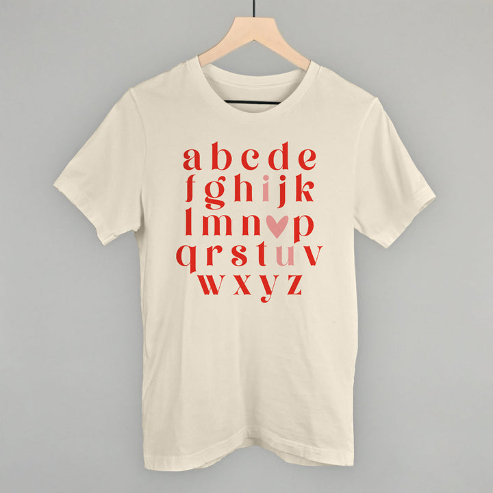 I Heart U Alphabet
