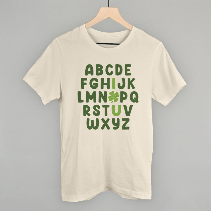 I Love You Clover Alphabet