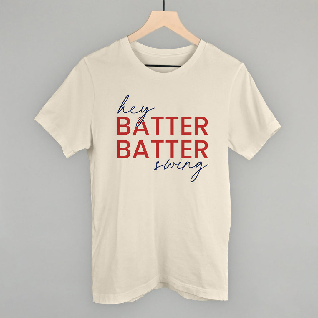 Hey Batter Batter Swing (Red + Navy)