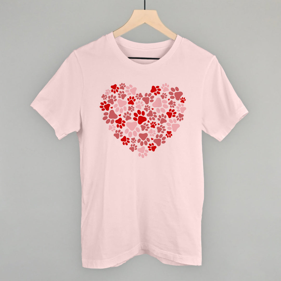 Paw Print Heart