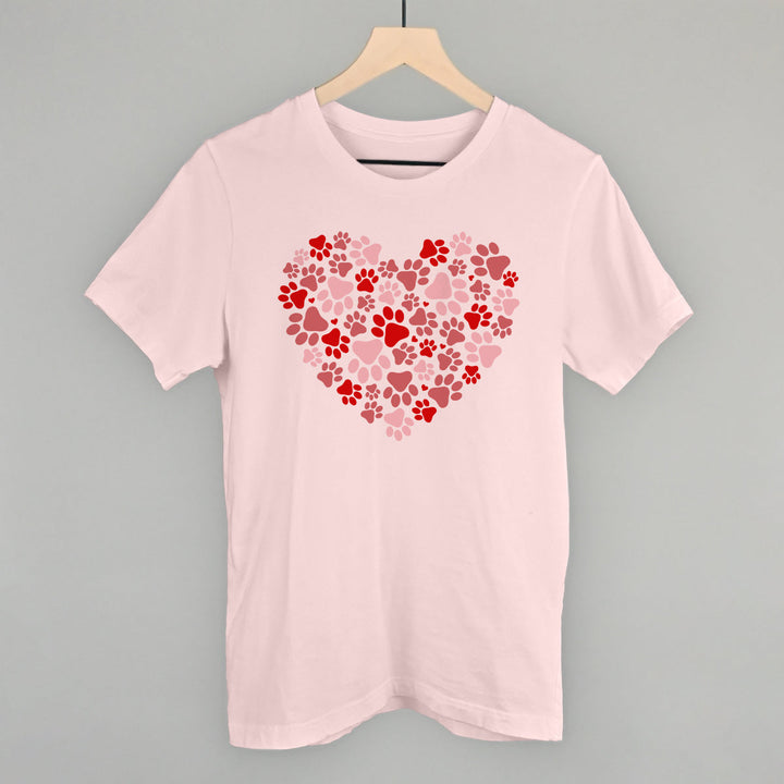 Paw Print Heart