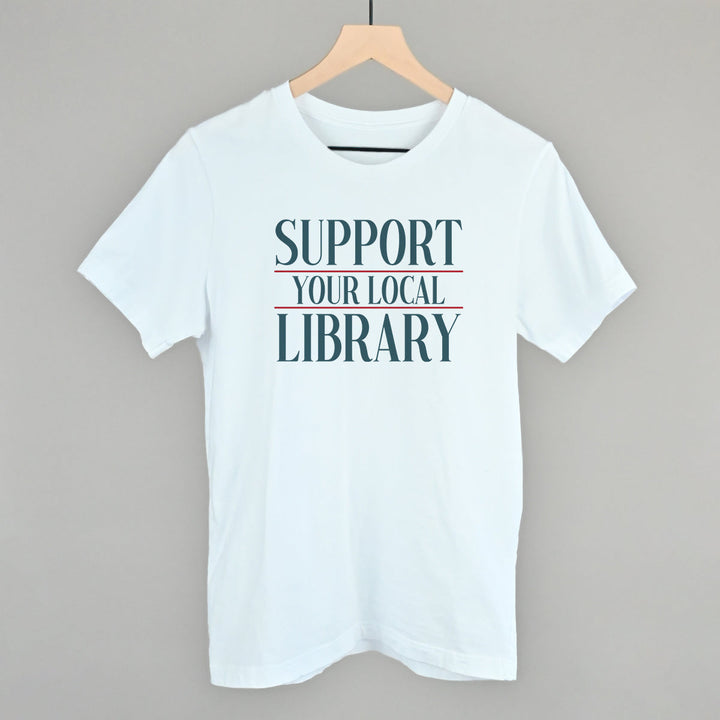 Support Your Local Library Serif