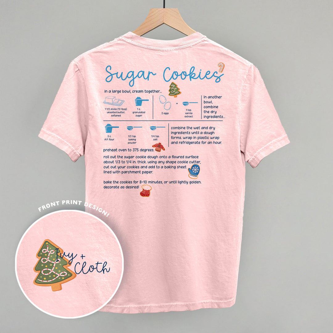 Sugar Cookie Recipe (Back Print)