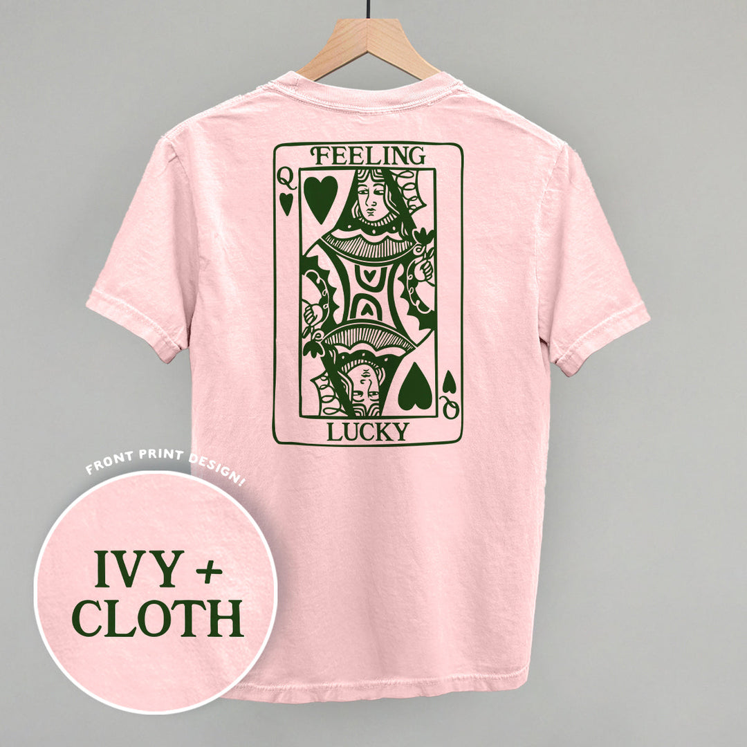 Feeling Lucky Queen Of Hearts (Back Print)