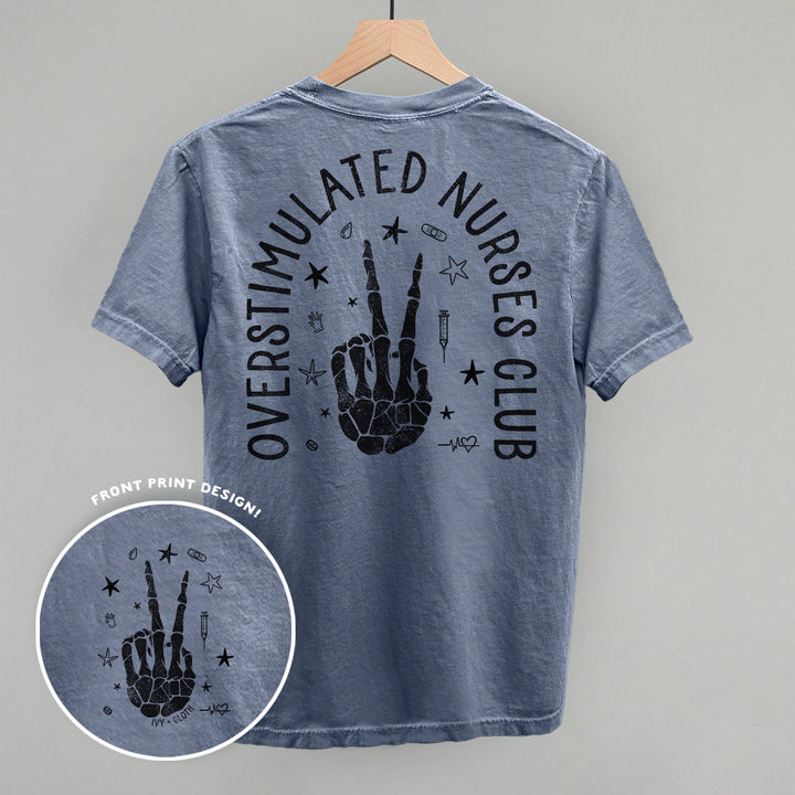 Overstimulated Nurses Club (Back Print)