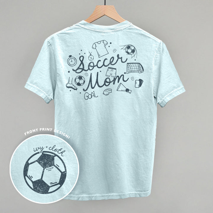 Soccer Mom (Script + Doodles) (Back Print)