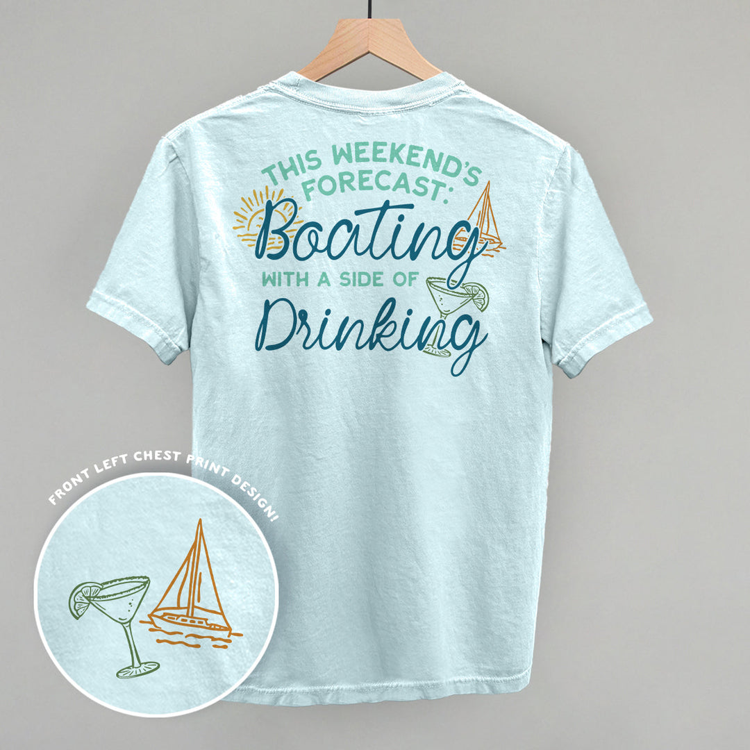 Weekend Forecast- Boating and Drinking (Back Print)