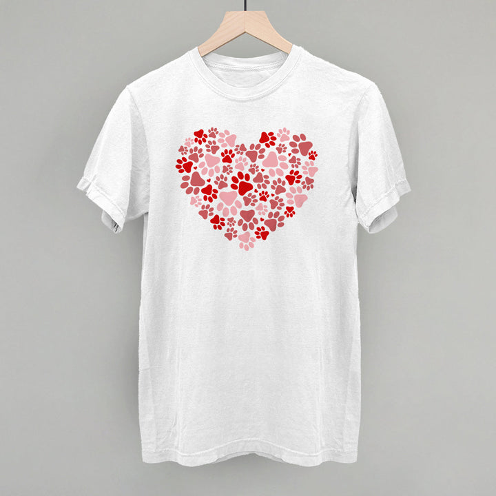 Paw Print Heart