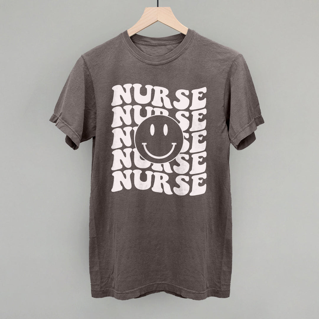 Retro Nurse Smiley (Repeated)