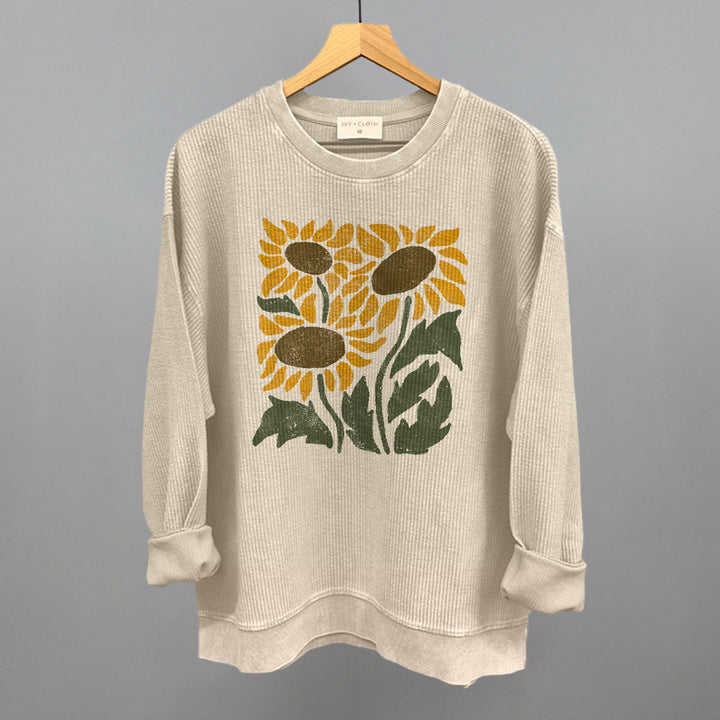 Abstract Sunflowers