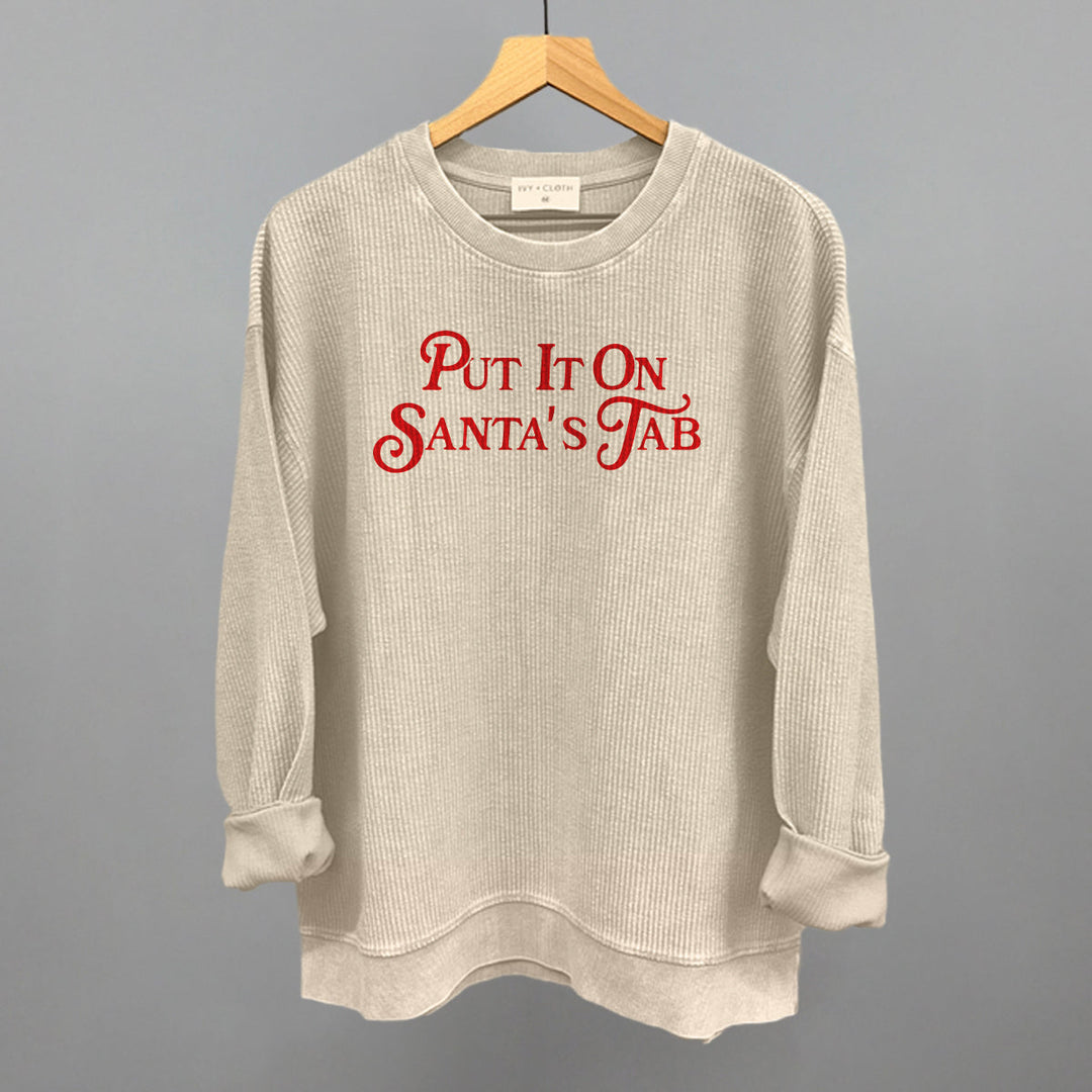 Put It On Santa's Tab (Red)