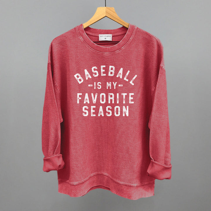 Baseball Is My Favorite Season