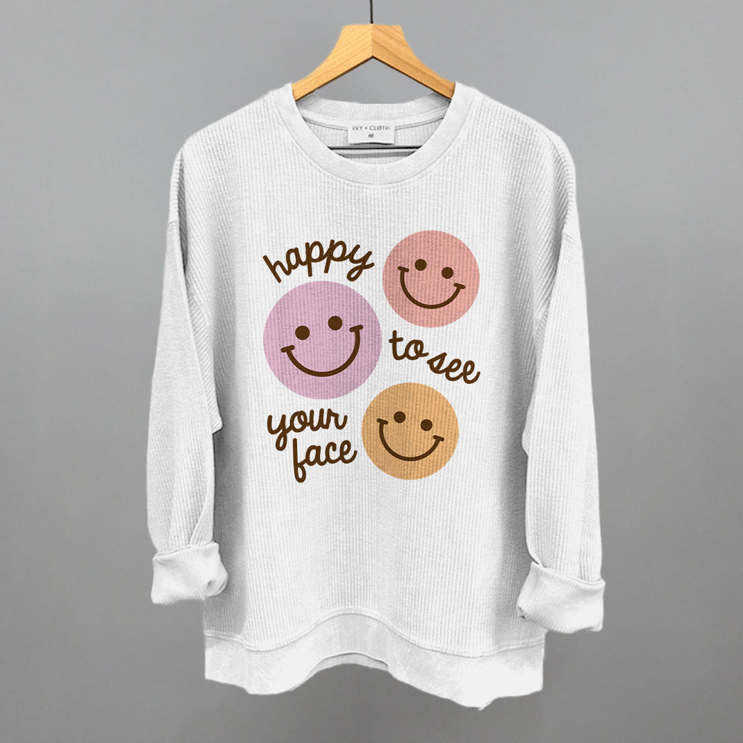 Happy To See Your Face (Smiley Faces + Script)