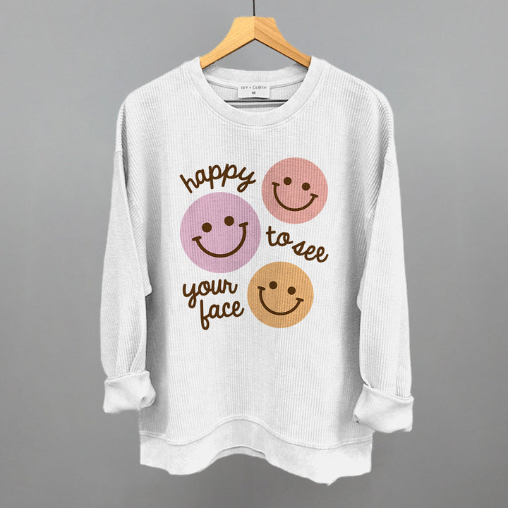 Happy To See Your Face (Smiley Faces + Script)