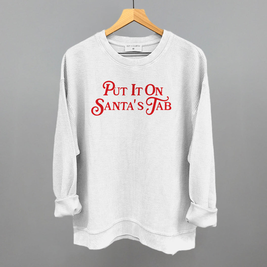 Put It On Santa's Tab (Red)