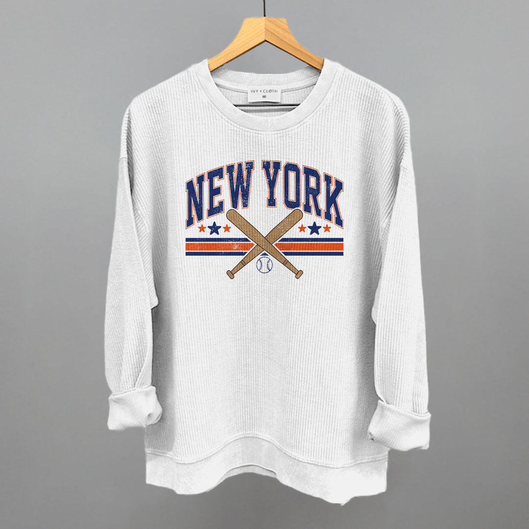 New York Baseball (Blue/Orange)