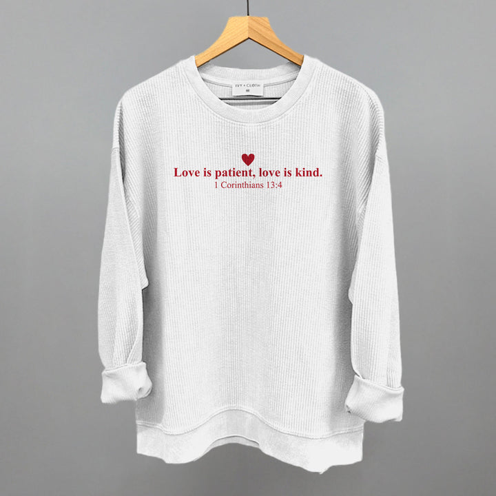 Love Is Patient, Love Is Kind