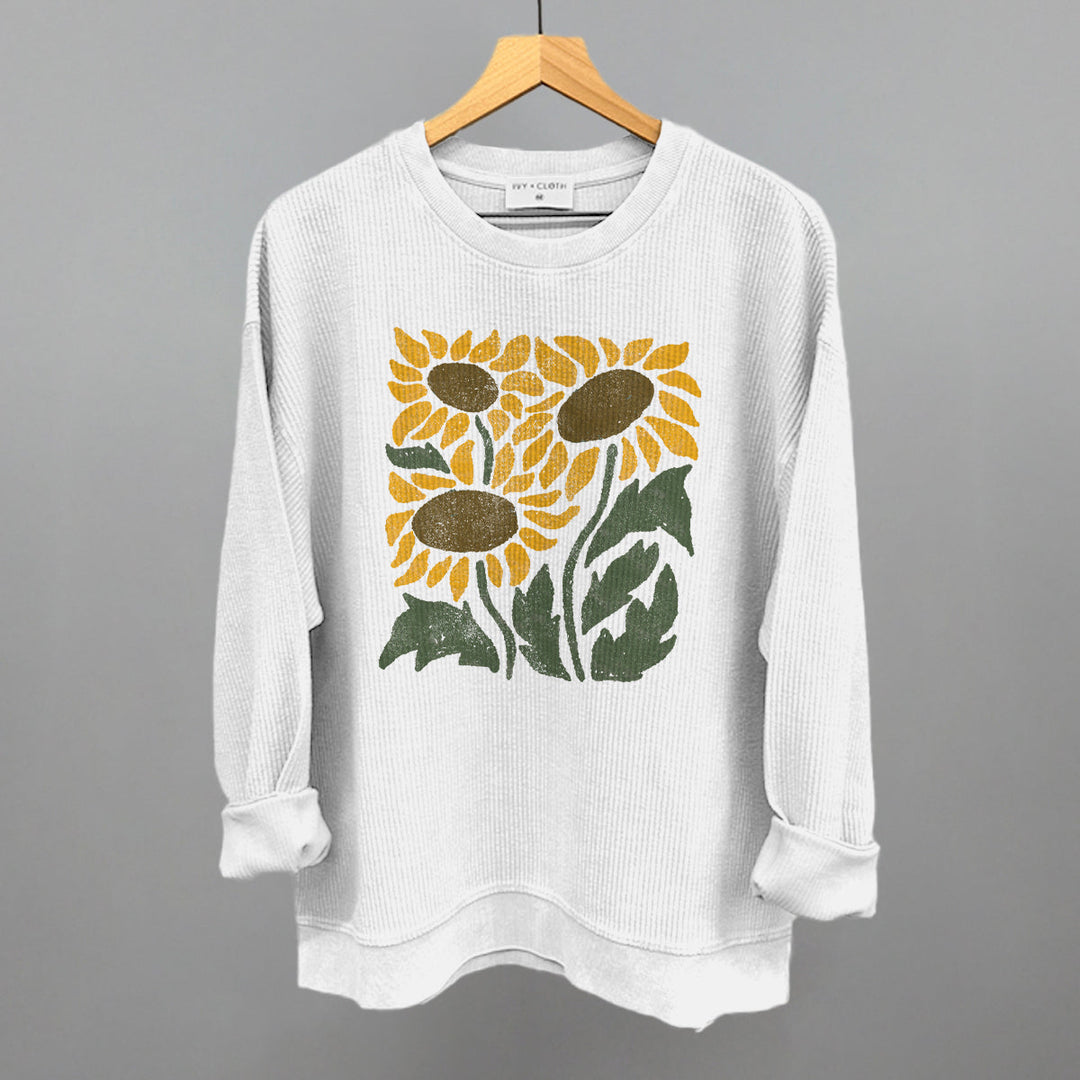 Abstract Sunflowers